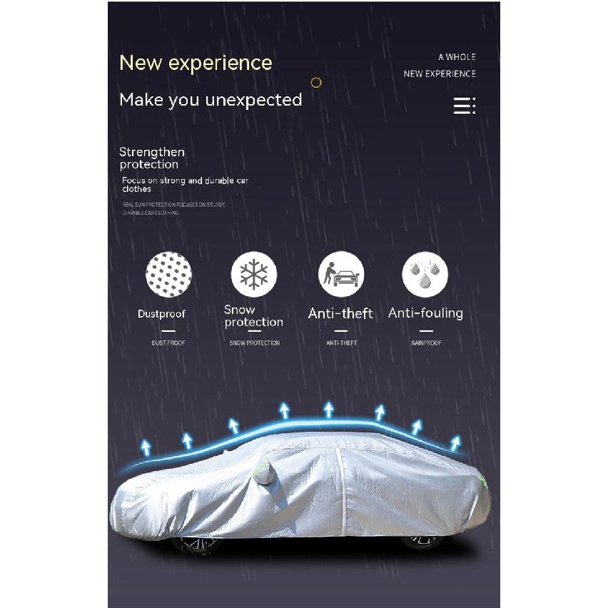 Huse Auto Exterior Husă Auto Completă Protecție Rezistentă la Soare UV Zăpadă Praf pentru SUV Pentru BYD ATTO 3 2022