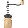 Kalita KH-10N Wooden Coffee Mill with Durable Cast Iron Cutter, Natural Color, Adjustable Coarseness, Hand Grinder #42167, Manual Coffee Grinder, Perf