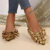 Moda Sapatos Femininos Franceses Verão Novo Bico Fino Plano Temperamento Chinelos Femininos Leve Antiderrapante Sandálias Femininas Zapatosdemujer