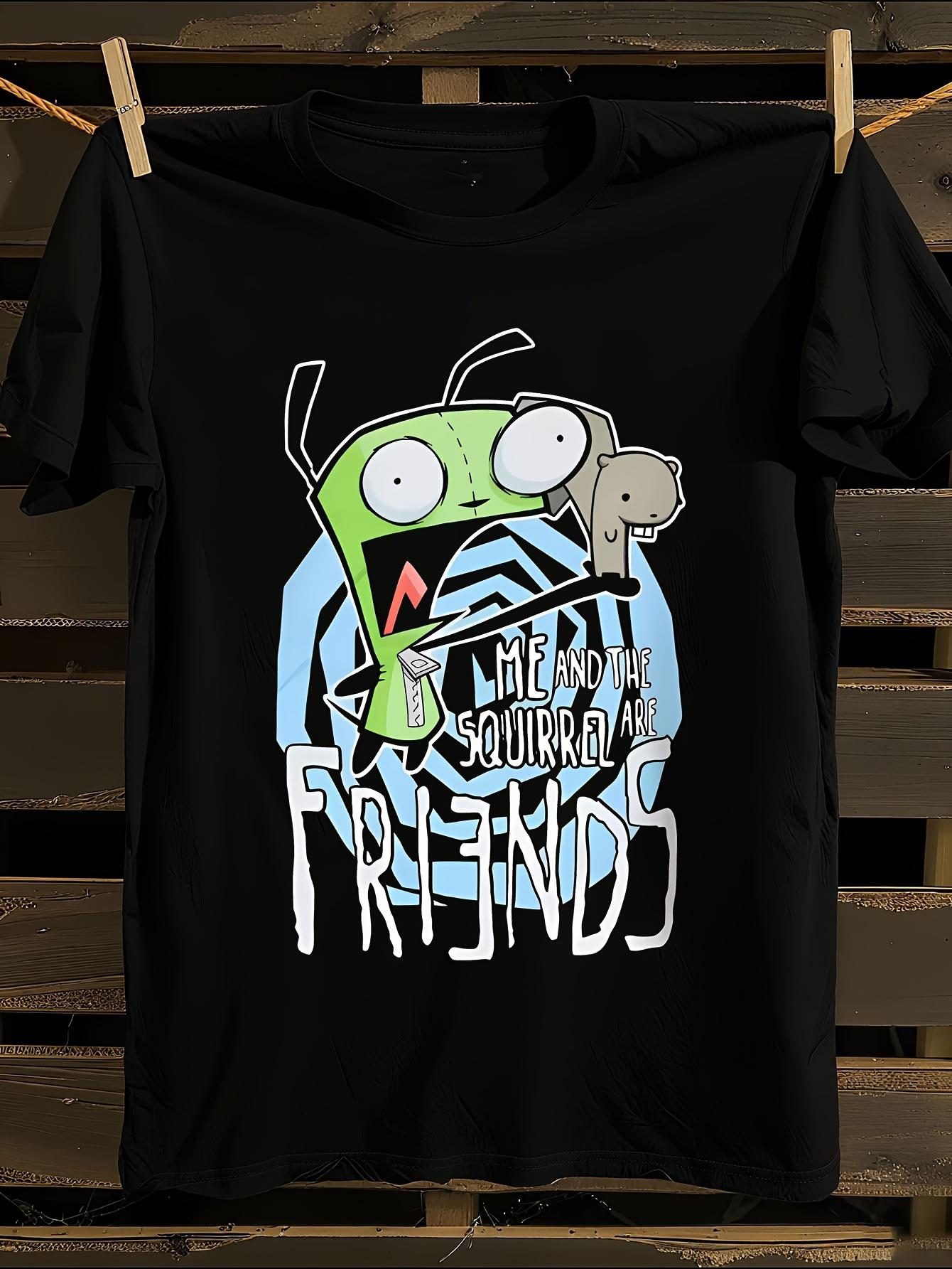 Invader Zim Me and the Are Friends Tshirt L