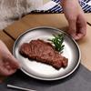 Round Main Course Plate Large Grilled Meat Salads Pasta Tray Dinner Plate  Kitchen Tableware