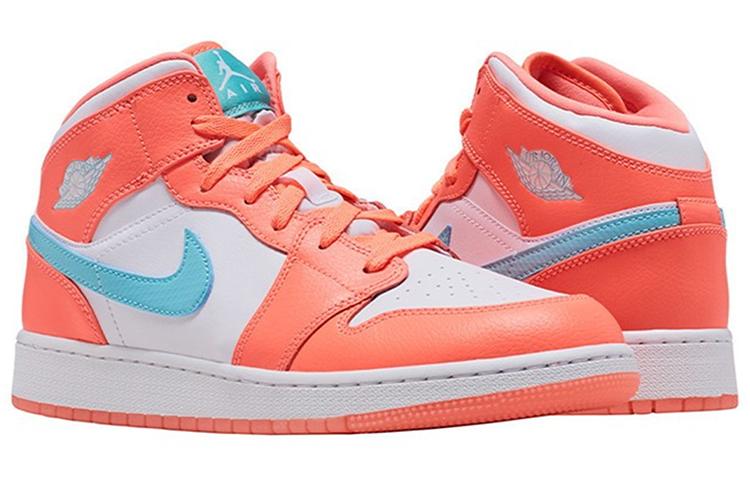 Jordan 1 Mid GG Crimson Pulse 555112-814