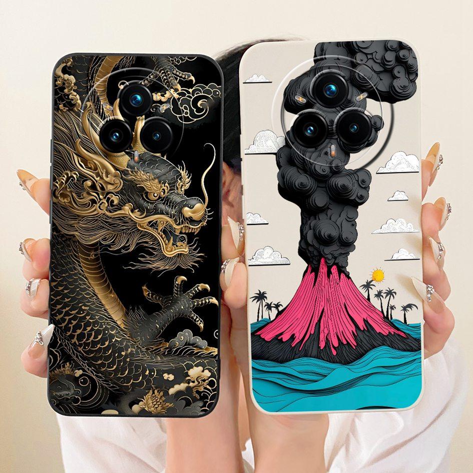 For Realme 14 Pro Plus 5G Case RMX5051 Cute Cartoon Rabbit Cat Shockproof Silicone Cover For Realme 14 Pro Bumper 14 Pro+ Casing