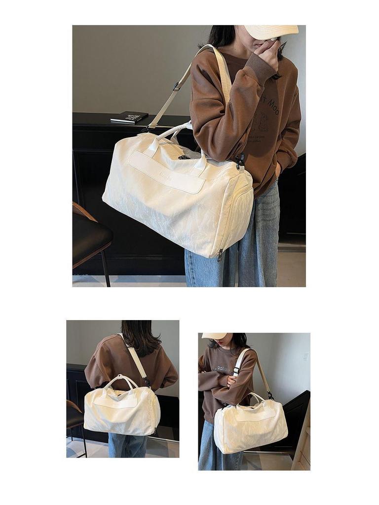 Unisex Travel Bag: Large Capacity, Dry/Wet Separation, Lightweight for Short Trips, Sports, Yoga, and Fitness.