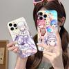 RE REM RAM Emilia Phone Case for iPhone 16 15 14 13 12 11 X XR XS 8 6 Pro Max Plus Mini Clear Colour Printing Pretty Cellphones
