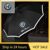 Car Sticker For Alfa Romeo 159 147 Car Automatic Umbrella With LED Flashlight Reflective Stripe For Alfa Romeo Giulietta 159 Mit zl8