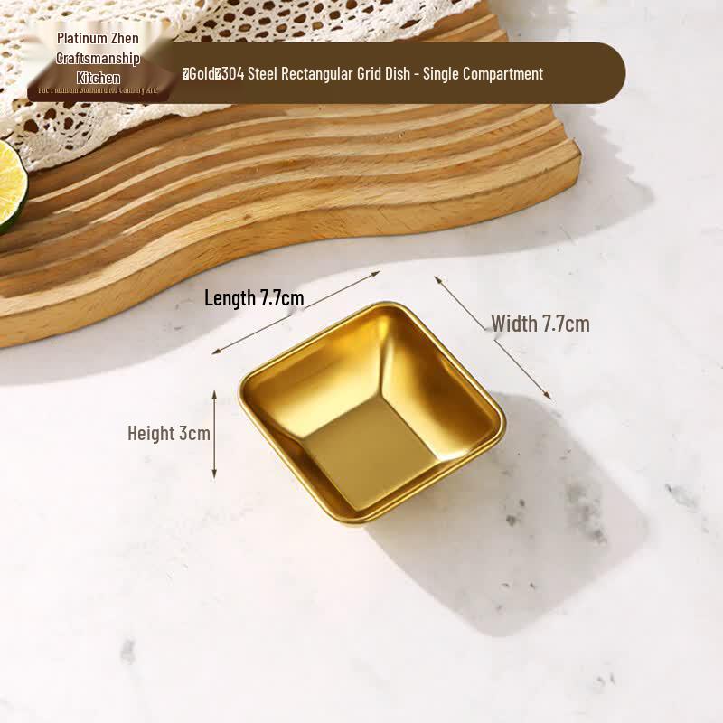 304 Stainless Steel Condiment Dish