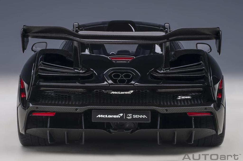 AUTOart McLaren Senna Black Finished Product 76076 1/18