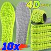 10pcs New 4D Sport Insole Super Soft Shoes Sole Pads for Feet Shock Absorption Baskets Shoe Sole Arch Support Orthopedic Inserts