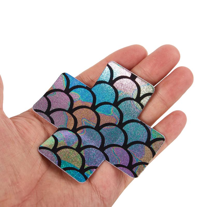 

Одноразовые светящиеся крестовые чебуреки, накладки на грудные соски, наклейки, невидимый бюстгальтер