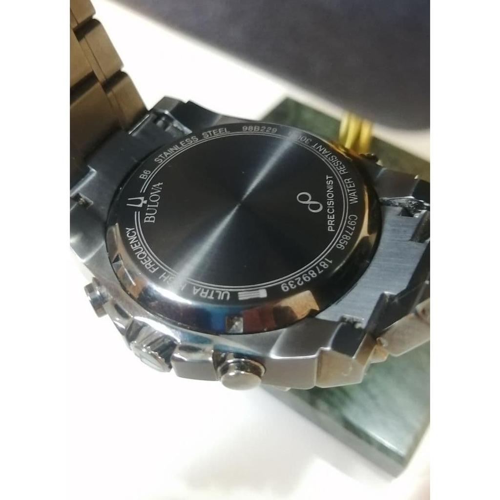 Used Bulova Precisionist Chronograph Battery Replaced 260315