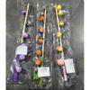 Boredom Cats Chasing Toy with Felt Fruit Ball And Natural Rope Teaser Wand Enrichment Toy For Climbing Hunting Activity