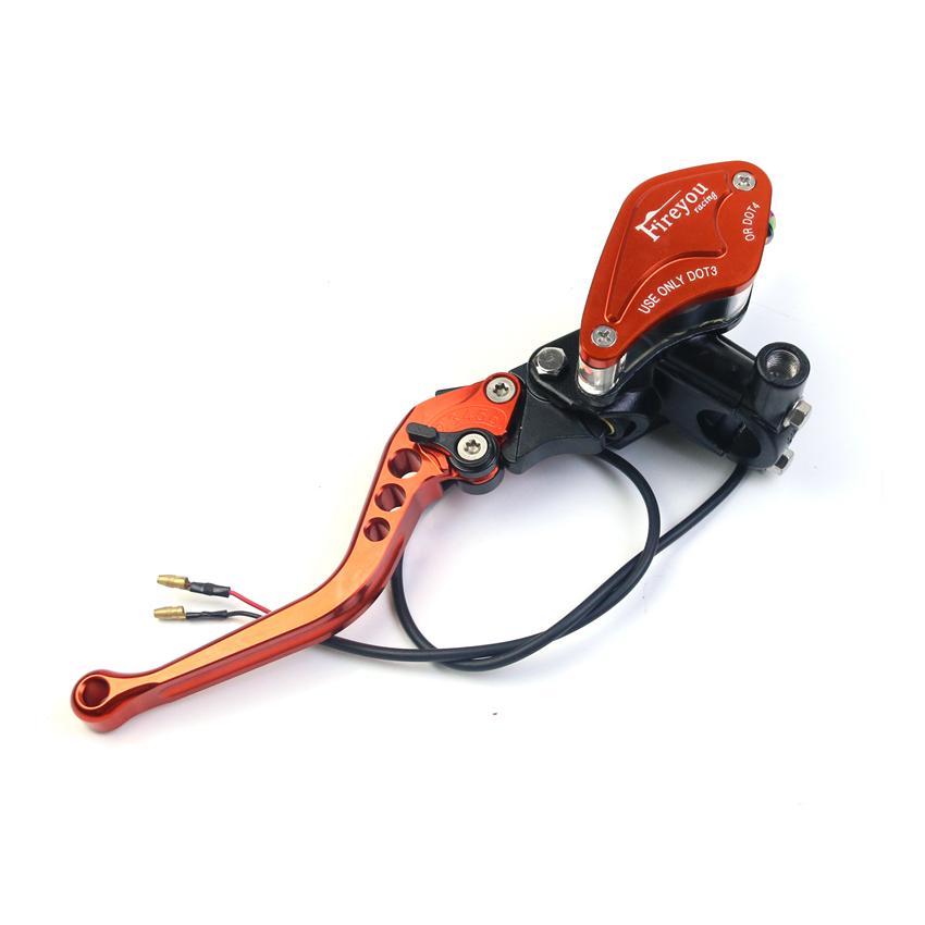 Brake Master Cylinder Clutch Hydraulic Fuel Tank Moto Lever 22mm for K1200R GROM DIO Repsol Motorcycle Fluid Reservior Set