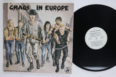 LP Record VARIOUS  Chaos In Europe KS19872 CHAOS PRODUCTI 1985 France Rock Used