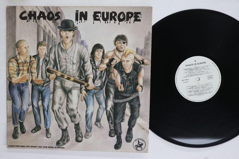

LP Record VARIOUS Chaos In Europe KS19872 CHAOS PRODUCTI 1985 France Rock Used