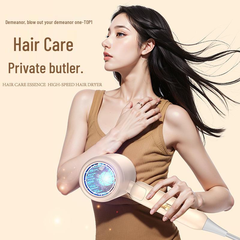 High-Power Folding Portable Hair Dryer, 1200W/800W, for Home & Student Use, EU/US Standards.