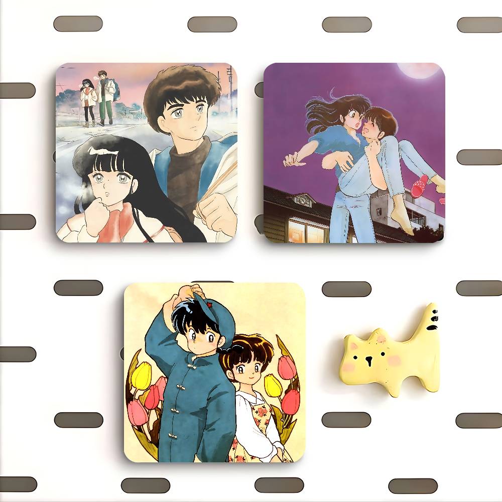 Anime Maison Ikkoku Cartoon Refrigerator Magnet Personalized Creative Magnetic Stickers With Magnets
