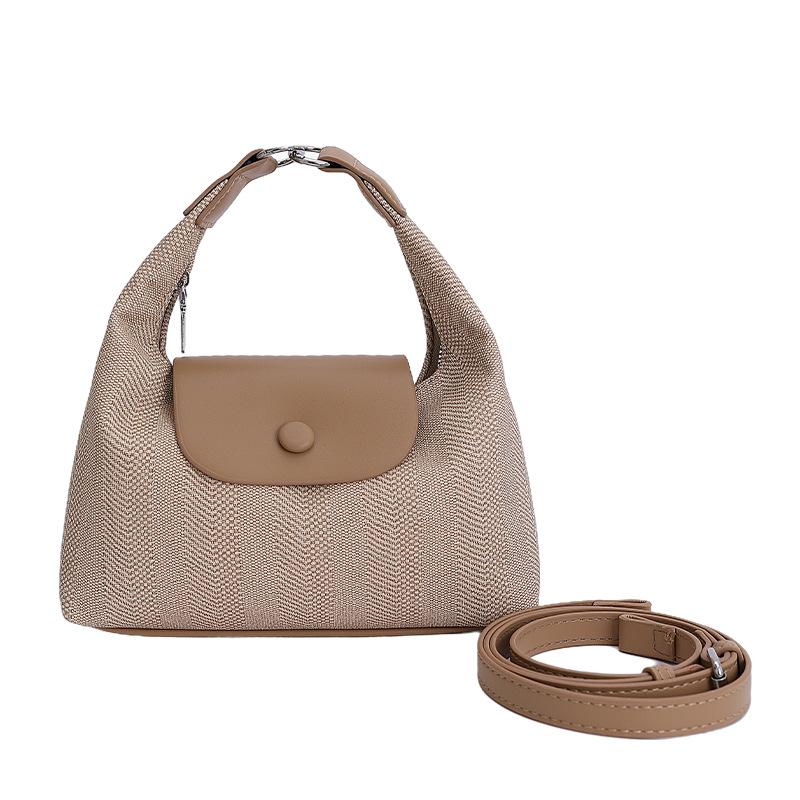 Lässige Tasche Damen Sommer neue Mode Nischendesign Umhängetasche tragbare Knödeltasche