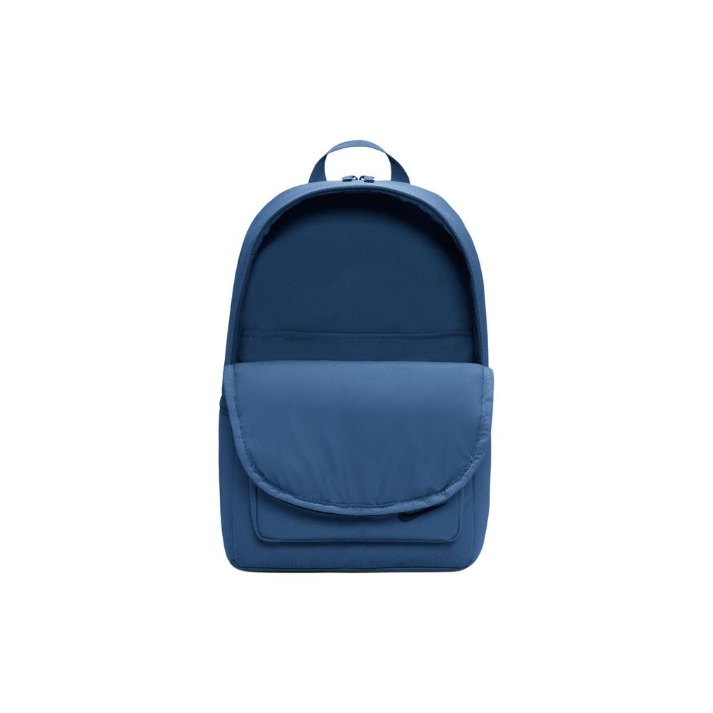 Nike Heritage Eugene Basic Small Logo Fabric Backpack Unisex Backpack Navy-Blue DB3300-469