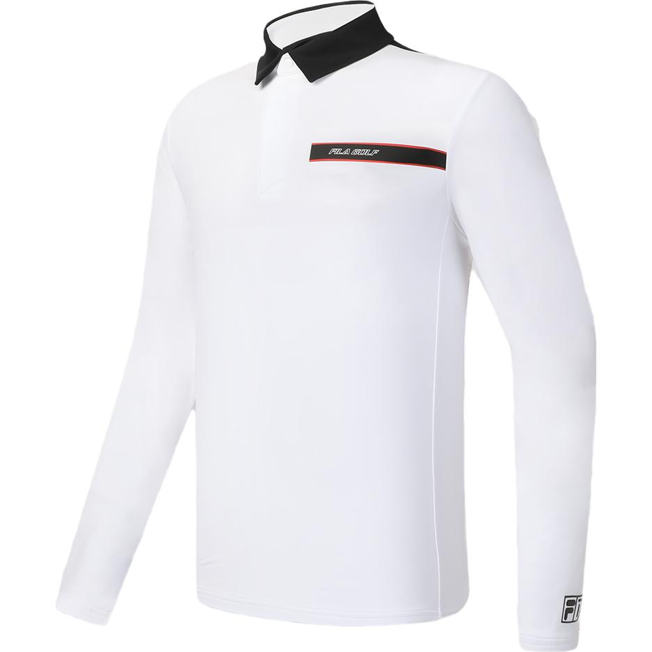 

New FILA Polo Shirt Men s Jade White A11M345213F-WT XL