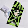 1pc The Powerpuff Girls3 Beach Towel with Custom Name, Beach/Swimming/Bath/Picnic/Camping Towel, Suitable for Seaside Beaches