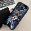 Yugioh Seto Kaiba Phone Case for iPhone 17 16 15 14 13 12 11 Air Pro Max Plus Black Soft TPU Shockproof Cover