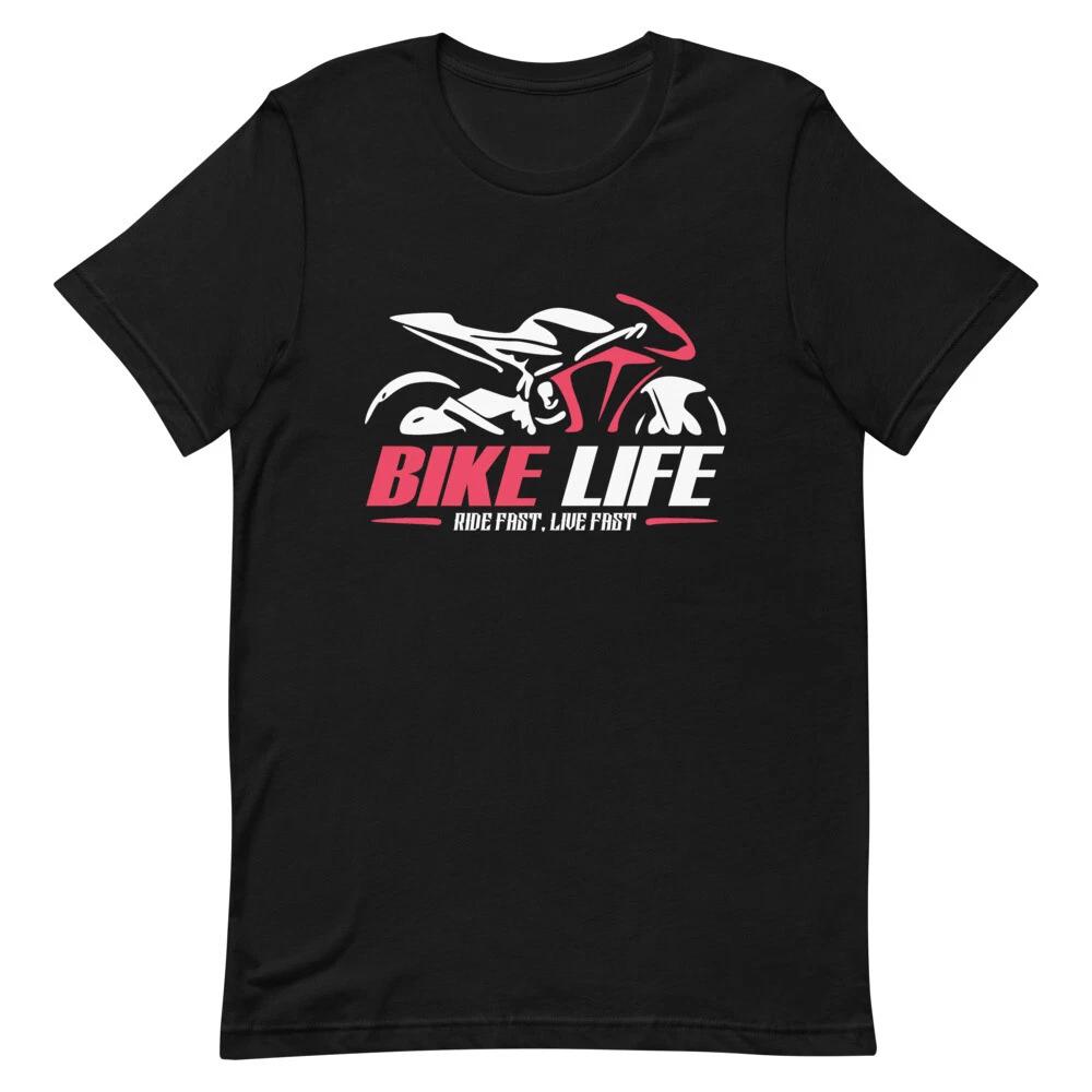 Bike Life Ride Fast Live Fast Unisex Children s Children s T Children s T-shirt 160