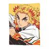 Flame Hashira Kyojuro Rengoku Blankets Anime Demon Slayer Plush Funny Warm Throw Blanket for Coverlet Spring/Autumn
