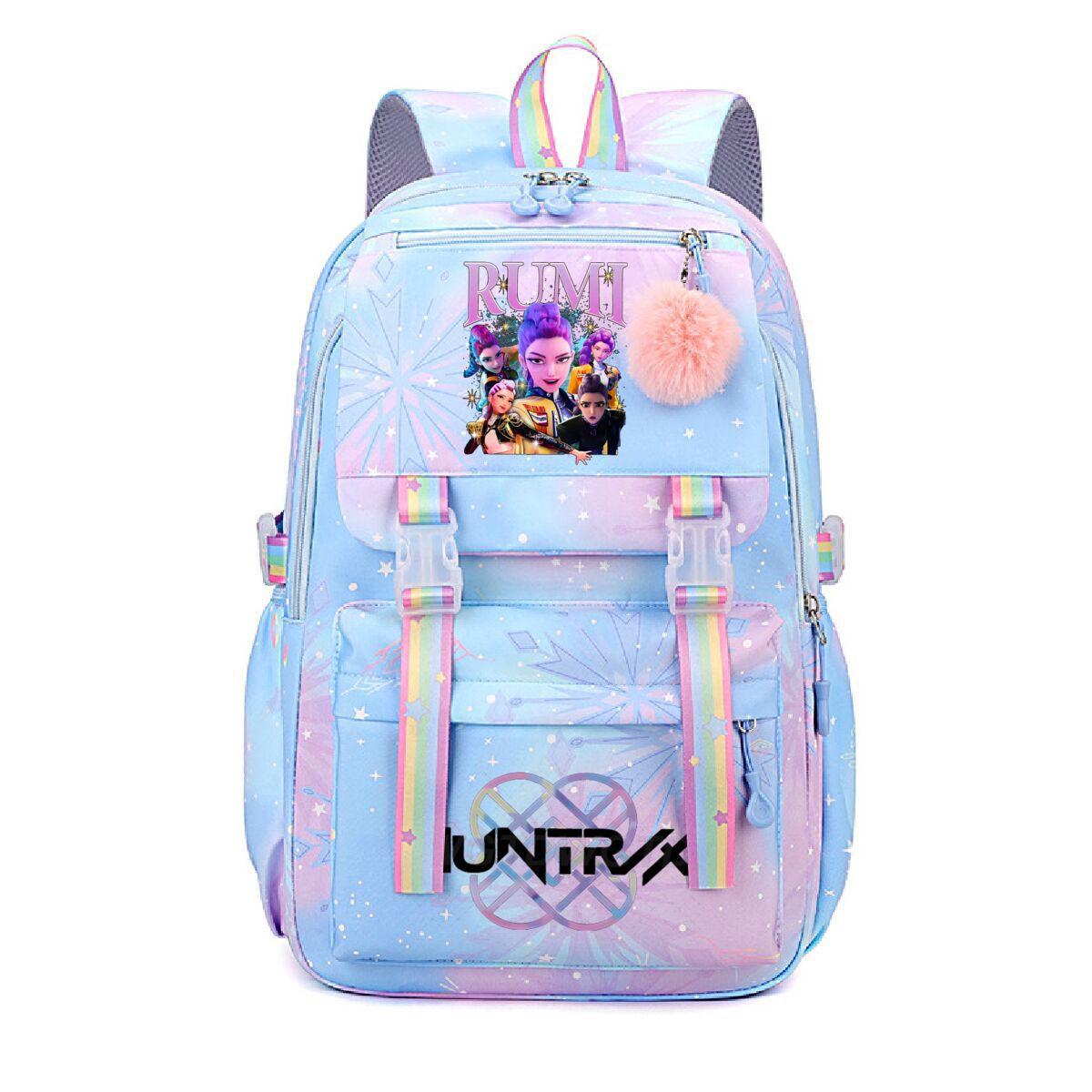 Kpopdemonhunters Witch Hunters Peripheral Student School Bag Fashion Backpack no specifications