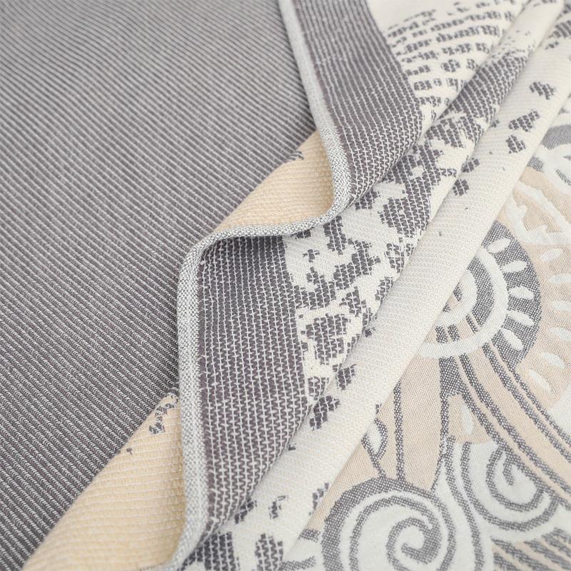 Pătură de prosop pentru adulți, de dimensiuni mari, din bumbac nisipos, cu patru straturi, din tifon, stil etnic, în stil european, pătură pentru canapea dublă, de dimensiuni mari, husă pentru pui de somn