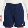 Nike Logo Print Elastic Waist Casual Shorts Men Shorts Navy-Blue FQ4361-410