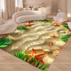 Tappeto Divertente HD Costa Estiva Spiaggia per Soggiorno Divano Tappeti Decorativi Morbidi Tappeto Camera da Letto Tappetino Tavolino da Caffè Cucina Tappeto Corridoio