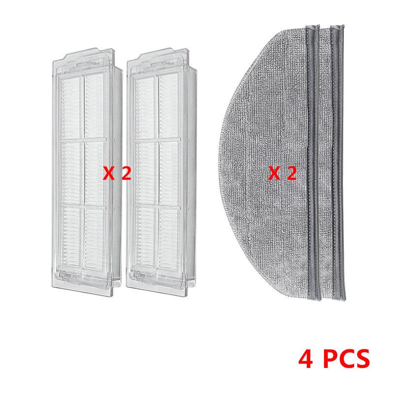 For Xiaomi Mijia MJSTP Vacuum Cleaner Replacement Spare Accessories Main Side Brush Hepa Filter Dustbin Mop Cloth