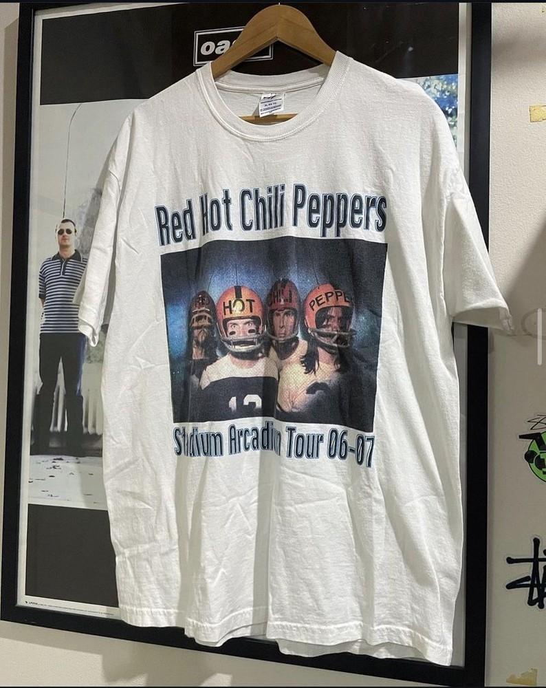 Red Hot Chili Peppers World Tour 2006 Unisex Heaven Cotton Tshirt S-5XL KH6215 Unisex T-Shirt