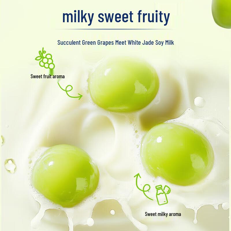 DOVE Succulent Green Grape Soy Milk Body Scrub Twin Pack