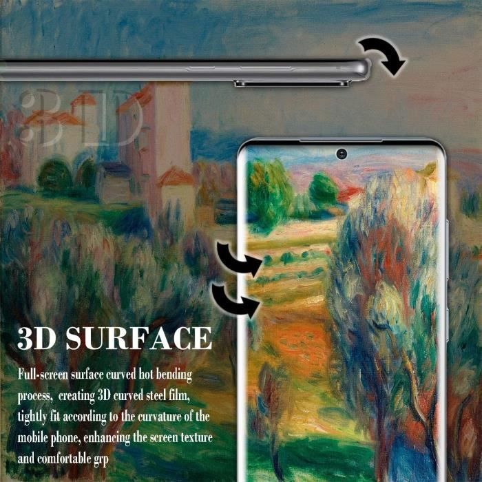 Film de protection - Samsung - Galaxy S20 - Verre trempé - Ultra résistant 9H - 2 Pack