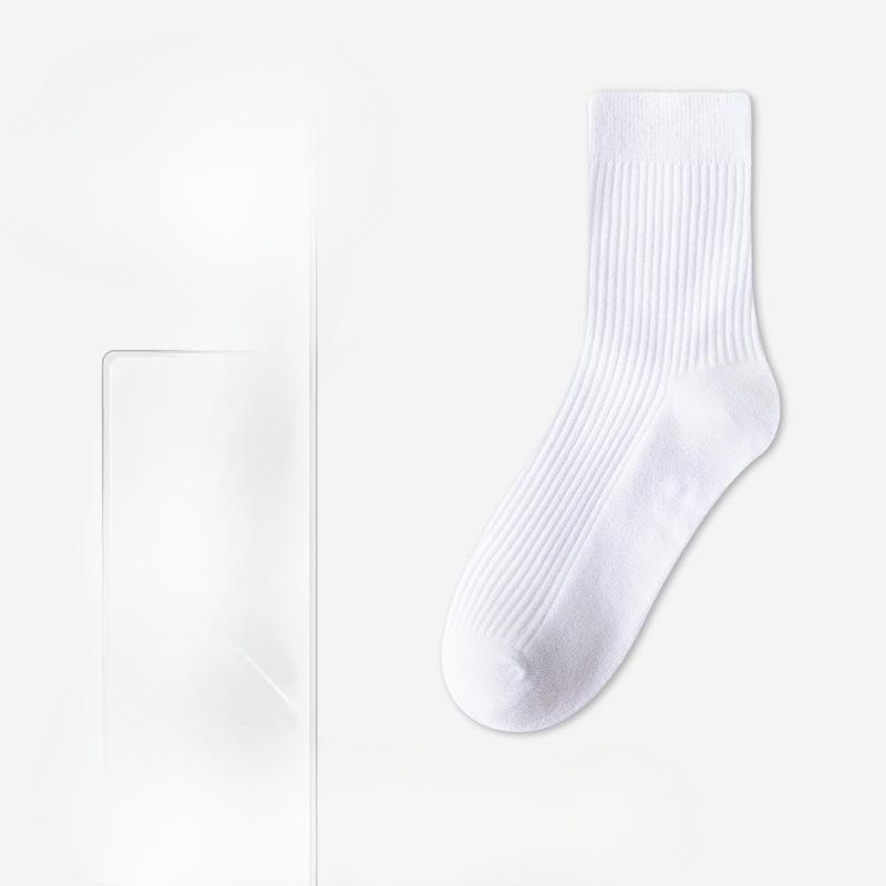 Men's Spring and Autumn New Anti-odor Sweat Absorption Anti Pilling Tube Cotton Socks
