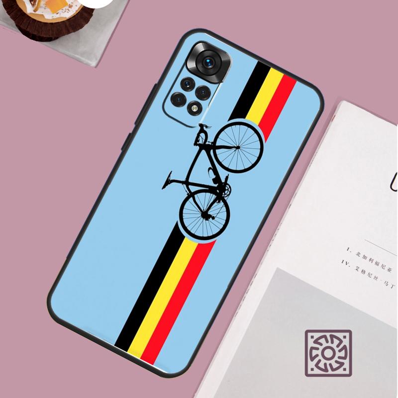 Mountain Bike Cycling Art Phone Case For Xiaomi Redmi Note 13 12 12S 12C 13C 10 10C 9 9C 10S 11S 11 Pro Soft Cover