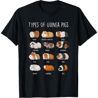 Guinea Pig Types Of Guinea Pigs T-Shirt