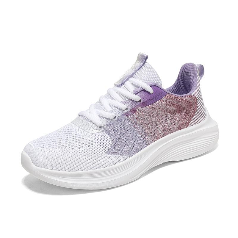 Summer New 2025 Men's Running Shoes Breathable Soft Sole Lightweight Shock-absorbing Sports Shoes Couple Shoes Spot