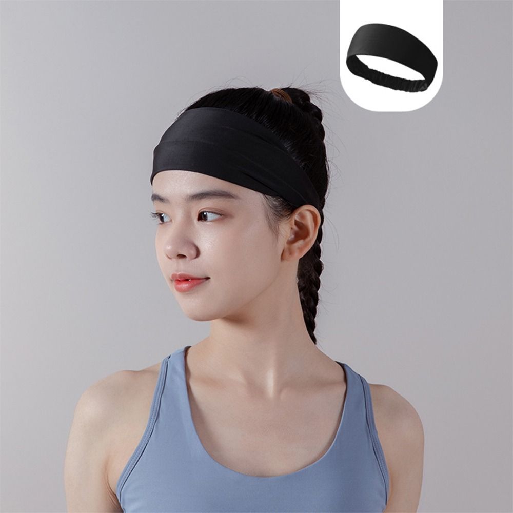 Yoga Headwear Sports Headbands Solid Color Elastic Gifts Yoga Hair Bands
