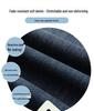 Spring 2026 Women's Elastic Waist Straight Leg Plus Size Cropped Petite Jeans