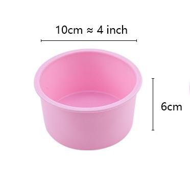 

4 6 8 10 Inch Round Cake Mold Silicone Molds for Cakes Nonstick Cake Pan Baking Forms Pastry Molud