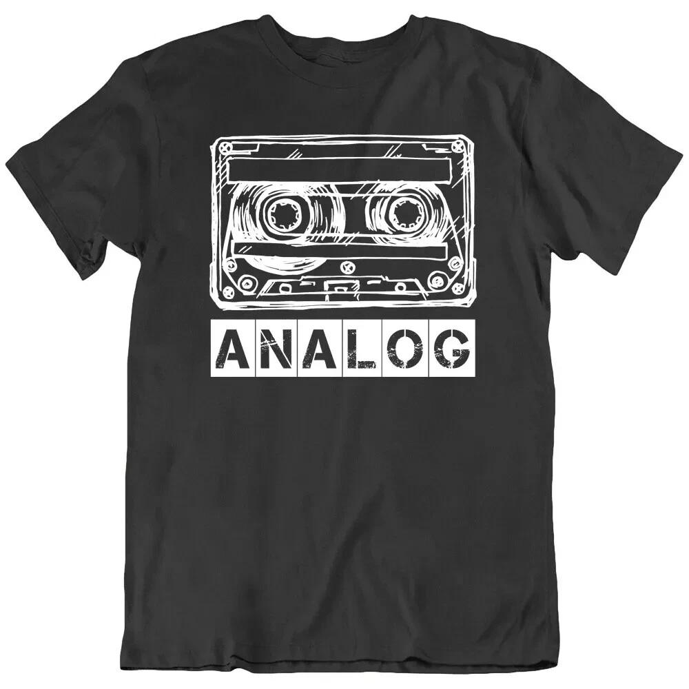 Tape Cassette Analog Music Retro 80 s Love T Shirt Tee Gift New 2XL