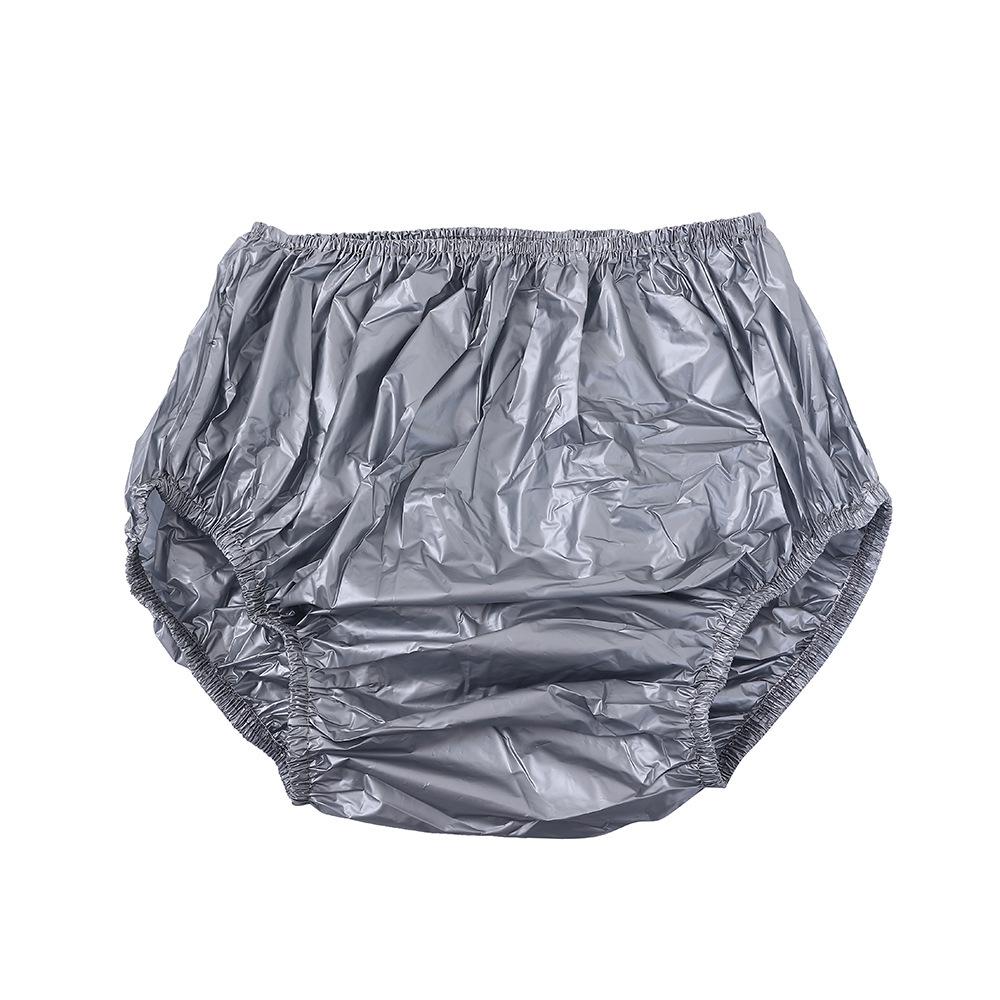 Cross-border Elastic Waist Incontinence Diaper Pants - Anti-leak, Absorbent Underpants for Elderly.