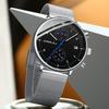 CRRJU Men's Watch Top Brand Luxury Men Wristwatch Male Clock Silver Man Watch Chronograph Waterproof Watches Relogio Masculino