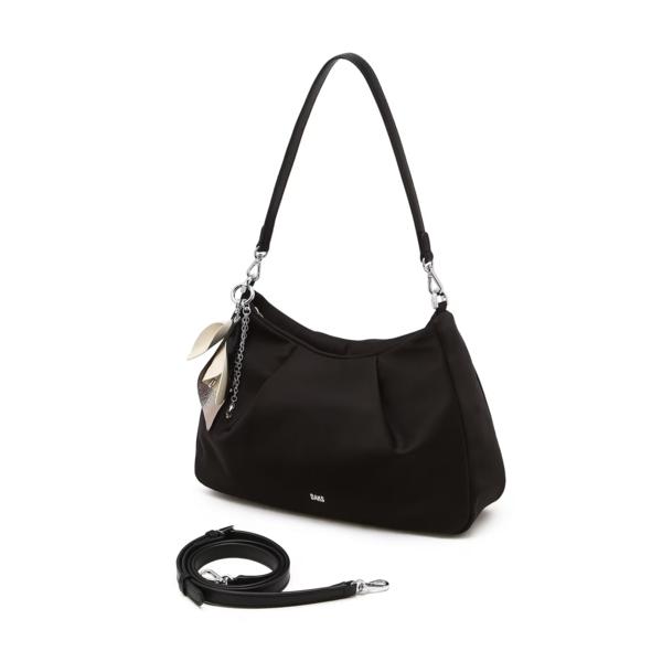 Daks Black Leather Shoulder Bag Dcba6e450bk