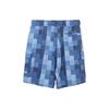 New Era Plaid Casual Mid-Rise Straight-Leg Shorts Unisex shorts Blue 13095666