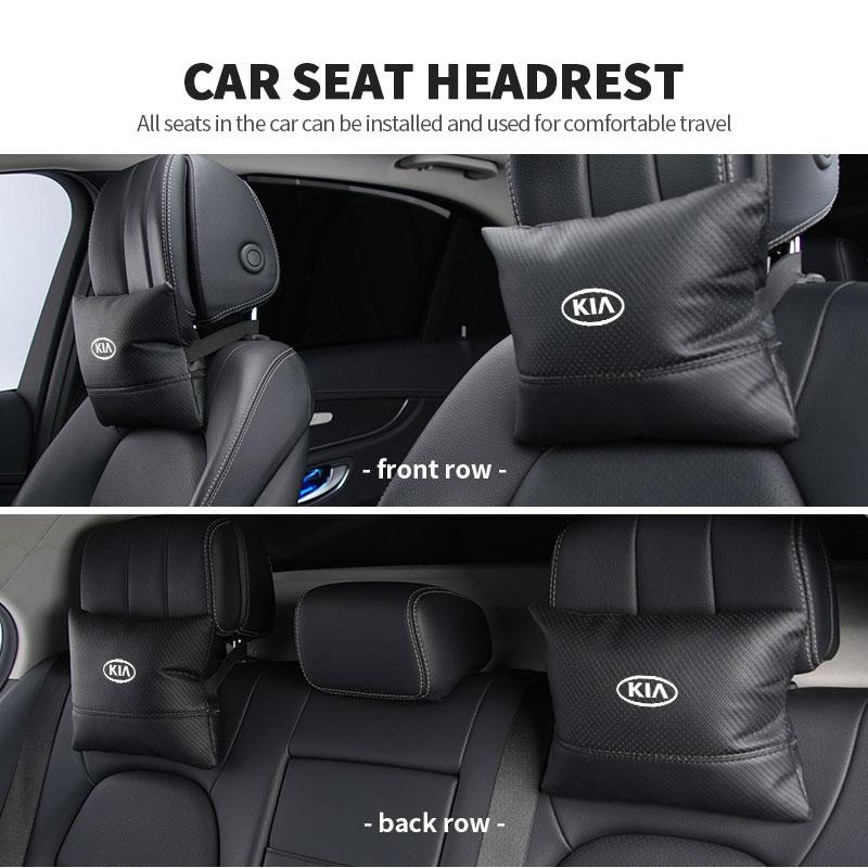 AZKSYT1 Universal Car Seat Headrest Protection Neck Breathable Cushion For KIA K5 K2 Rio Optima Sportage Venga Sorento Stonic Forte