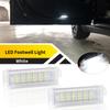 2PCS White LED Courtesy Footwell Under Door Interior Light For 3-series E93 Convertible 2007-2012 F30 Sedan/saloon 2012-up